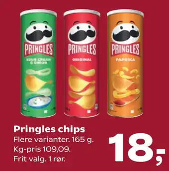 Kvickly Pringles chips tilbud