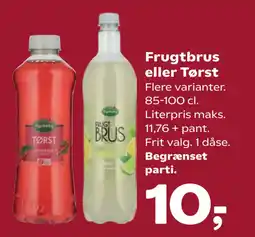 Kvickly Frugtbrus eller Tørst tilbud