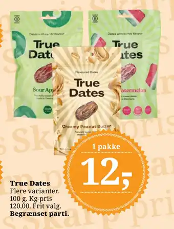 Dagli'Brugsen True Dates tilbud