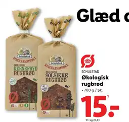 Lidl SCHULSTAD Økologisk rugbrød tilbud