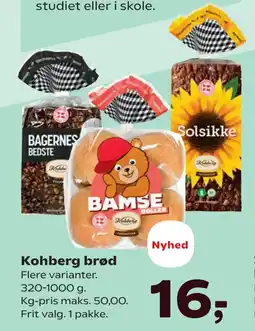 Kvickly Kohberg brød tilbud