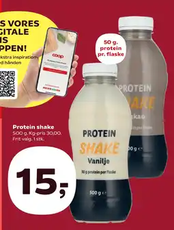 Kvickly Protein shake tilbud