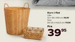 Kvickly Kurv i flet tilbud