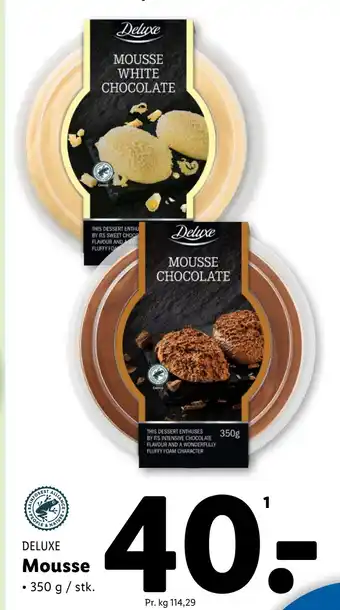 Lidl Mousse tilbud