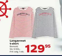 Kvickly Langærmet t-shirt tilbud