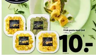 Lidl Frisk pasta med fyld tilbud