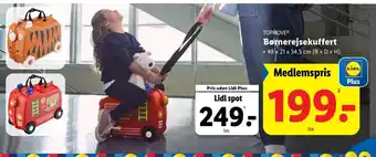 Lidl Børnerejsekuffert tilbud