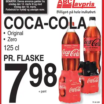 ABC Lavpris COCA-COLA tilbud