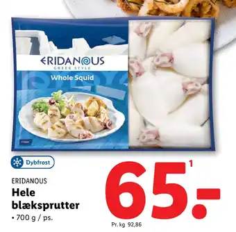 Lidl Hele blæksprutter tilbud