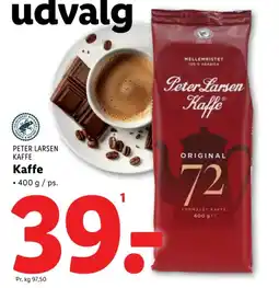 Lidl PETER LARSEN KAFFE Kaffe tilbud