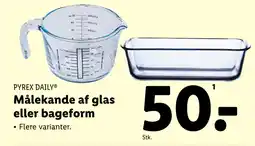 Lidl Målekande af glas eller bageform tilbud