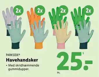 Lidl Havehandsker tilbud