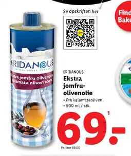 Lidl Ekstra jomfruolivenolie tilbud