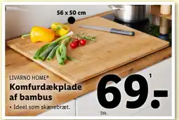 Lidl Komfurdækplade af bambus tilbud