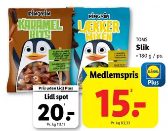 Lidl Slik tilbud