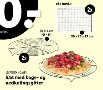 Lidl Sæt med bage- og nedkølingsgitter tilbud