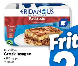 Lidl Græsk lasagne tilbud