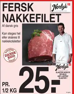 ABC Lavpris FERSK NAKKEFILET tilbud