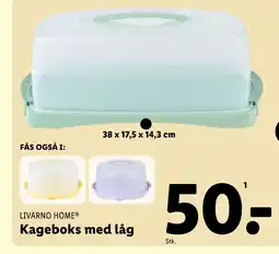 Lidl Kageboks med låg tilbud