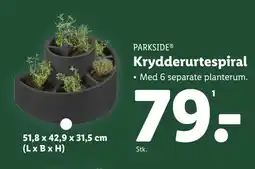 Lidl Krydderurtespiral tilbud