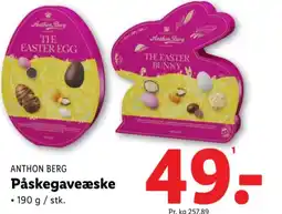 Lidl Anthon Berg Påskegaveæske tilbud