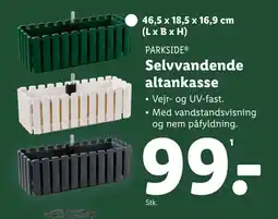 Lidl Selvvandende altankasse tilbud