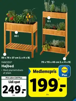 Lidl Højbed tilbud