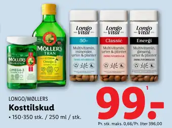 Lidl Kosttilskud tilbud