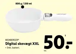 Lidl Digital skevægt XXL tilbud