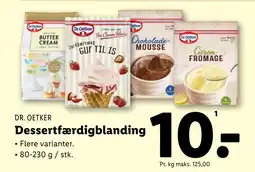 Lidl Dessertfærdigblanding tilbud