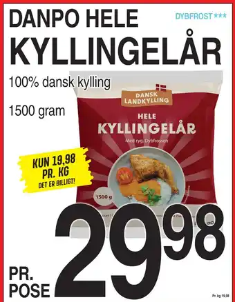 ABC Lavpris KYLLINGELÅR tilbud