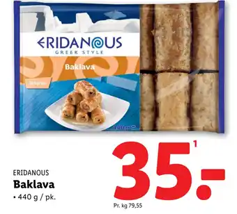 Lidl Baklava tilbud