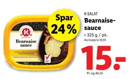 Lidl Bearnaisesauce tilbud