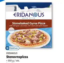 Lidl ERIDANOUS Stenovnspizza tilbud