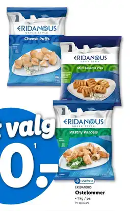 Lidl ERIDANOUS Ostelommer tilbud