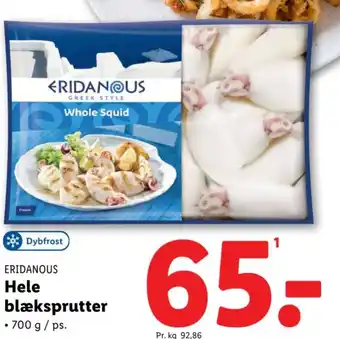 Lidl ERIDANOUS Hele blæksprutter tilbud