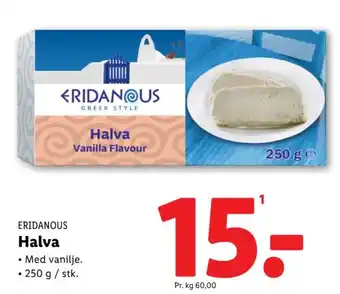 Lidl ERIDANOUS Halva tilbud