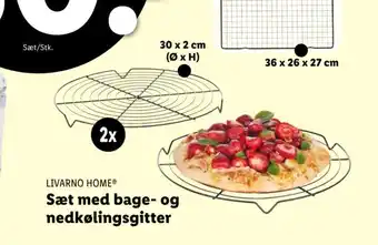 Lidl LIVARNO HOME® Sæt med bage- og nedkølingsgitter tilbud