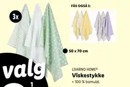 Lidl LIVARNO HOME® Viskestykke tilbud