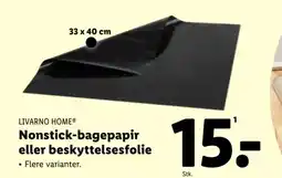 Lidl LIVARNO HOME® Nonstick-bagepapir eller beskyttelsesfolie tilbud