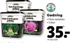 Lidl Gødning tilbud