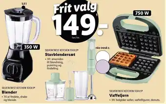 Lidl Blender, Stavblender eller Vaffeljern tilbud