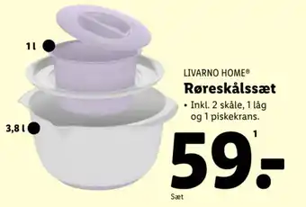 Lidl LIVARNO HOME® Røreskålssæt tilbud