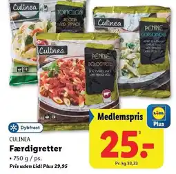 Lidl Færdigretter tilbud