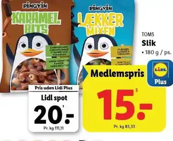 Lidl Slik tilbud