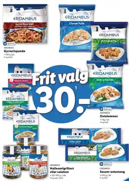 Lidl Gyrosrispande, Ostelommer, Sesam-ostestang, Halloumigrillost eller salatost tilbud