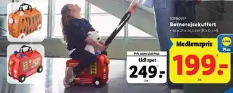 Lidl Børnerejsekuffert tilbud