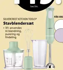 Lidl SILVERCREST KITCHEN TOOLS® Stavblendersæt tilbud