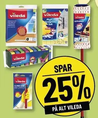 Løvbjerg SPAR 25% PÅ ALT VILEDA tilbud