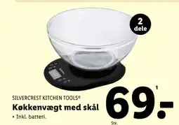 Lidl SILVERCREST KITCHEN TOOLS® Køkkenvægt med skål tilbud